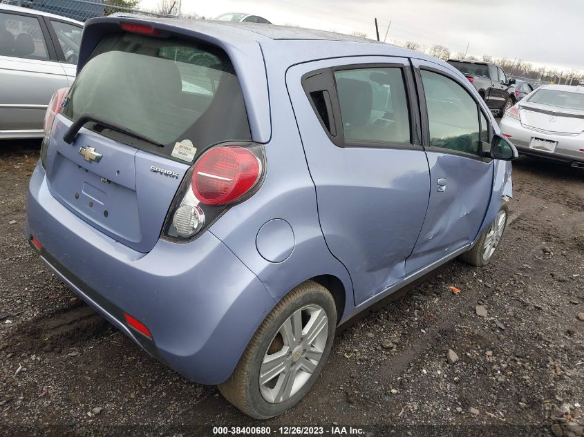 2014 Chevrolet Spark 1Lt Auto VIN: KL8CD6S98EC495112 Lot: 38400680