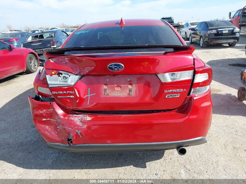 4S3GKAL64H3601419 2017 Subaru Impreza 2.0I Sport