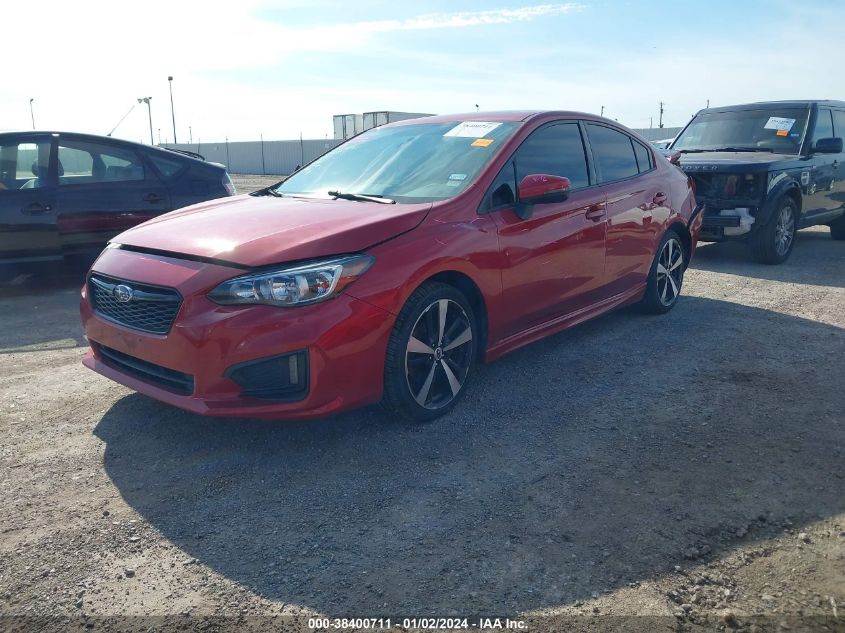 4S3GKAL64H3601419 2017 Subaru Impreza 2.0I Sport