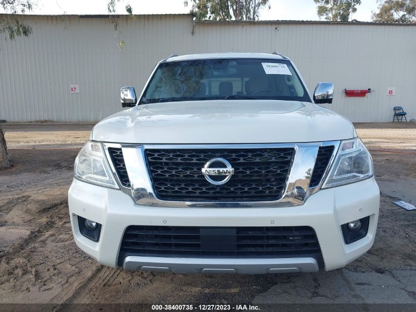 2017 Nissan Armada Platinum VIN: JN8AY2ND7H9010153 Lot: 38400735