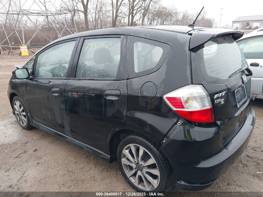 2013 Honda Fit Sport VIN: JHMGE8H59DC033774 Lot: 38400817