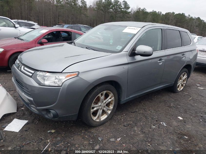 2014 Mitsubishi Outlander Gt VIN: JA4JZ4AX0EZ000378 Lot: 38400827