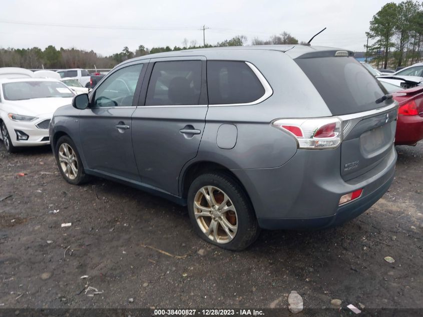 2014 Mitsubishi Outlander Gt VIN: JA4JZ4AX0EZ000378 Lot: 38400827