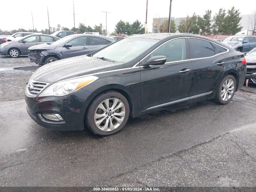 2013 Hyundai Azera VIN: KMHFG4JG5DA231299 Lot: 38400853