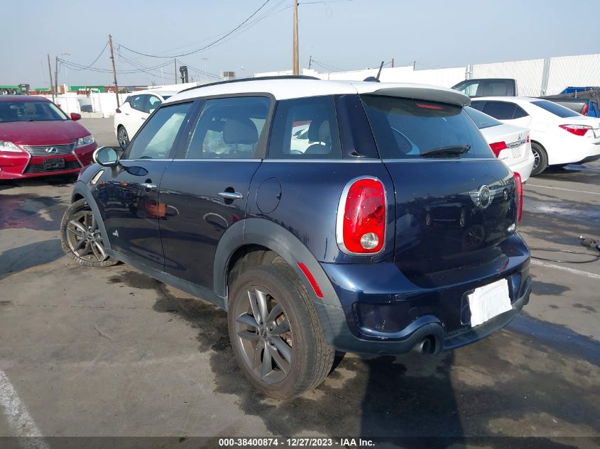 2013 Mini Countryman Cooper S VIN: WMWZC5C52DWP32911 Lot: 38400874