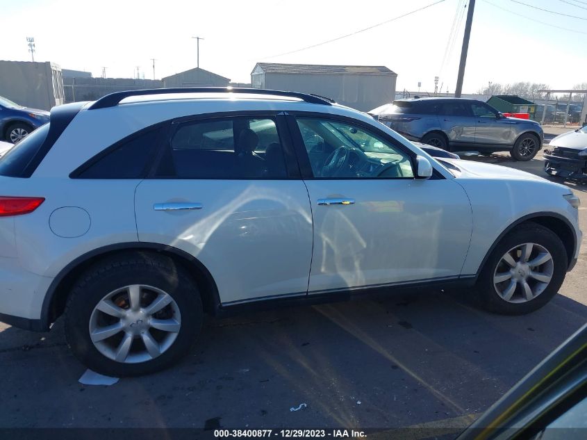 2003 Infiniti Fx35 VIN: JNRAS08W83X202703 Lot: 38400877