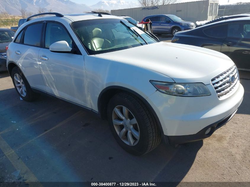2003 Infiniti Fx35 VIN: JNRAS08W83X202703 Lot: 38400877