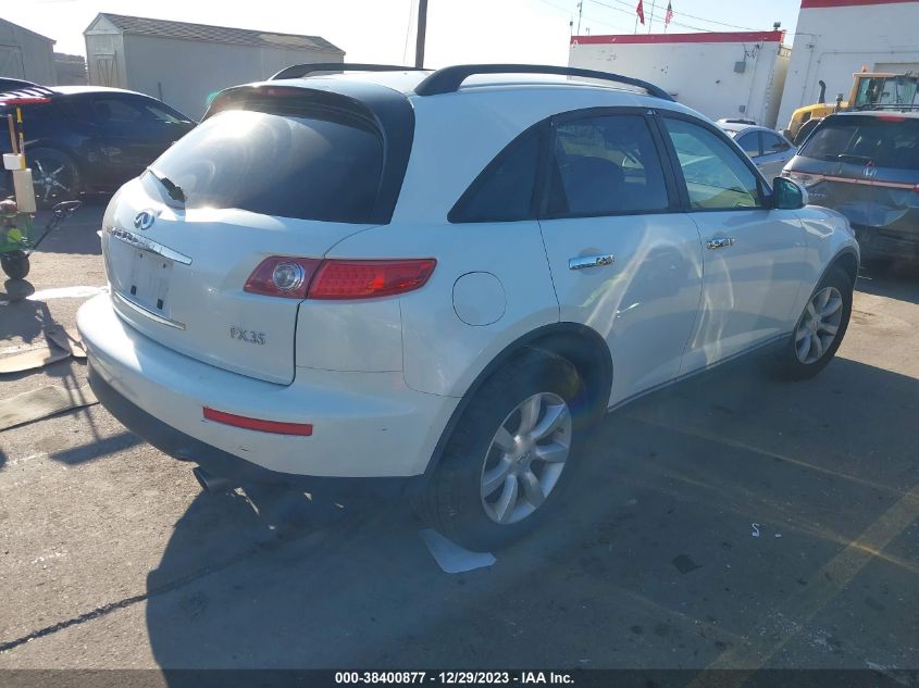 2003 Infiniti Fx35 VIN: JNRAS08W83X202703 Lot: 38400877