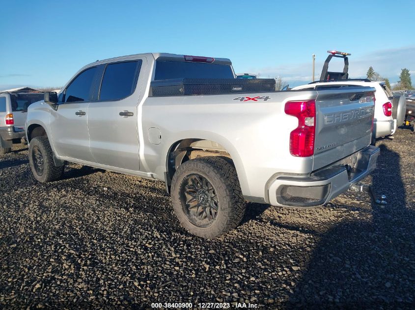 2022 Chevrolet Silverado 1500 4Wd Short Bed Custom VIN: 1GCPDBEK5NZ521405 Lot: 38400900