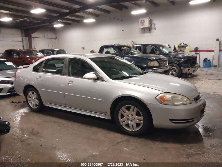 2012 Chevrolet Impala Lt VIN: 2G1WB5E36C1165685 Lot: 38400907