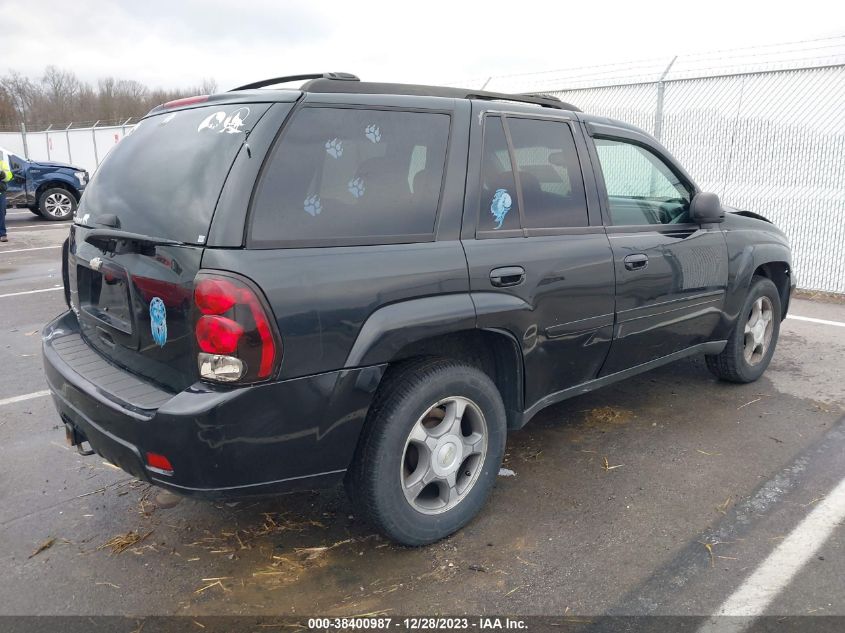 2008 Chevrolet Trailblazer Lt VIN: 1GNDS13S482181111 Lot: 38400987