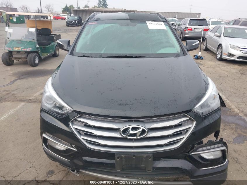 5XYZU3LB2JG529519 2018 Hyundai Santa Fe Sport 2.4L