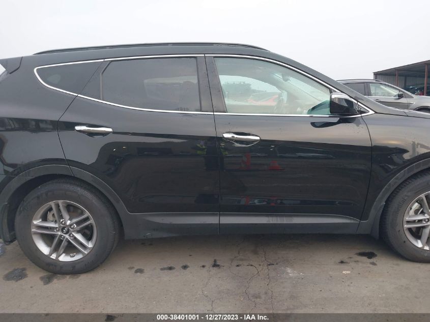 5XYZU3LB2JG529519 2018 Hyundai Santa Fe Sport 2.4L