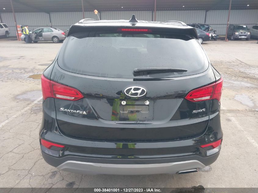 2018 Hyundai Santa Fe Sport 2.4L VIN: 5XYZU3LB2JG529519 Lot: 38401001