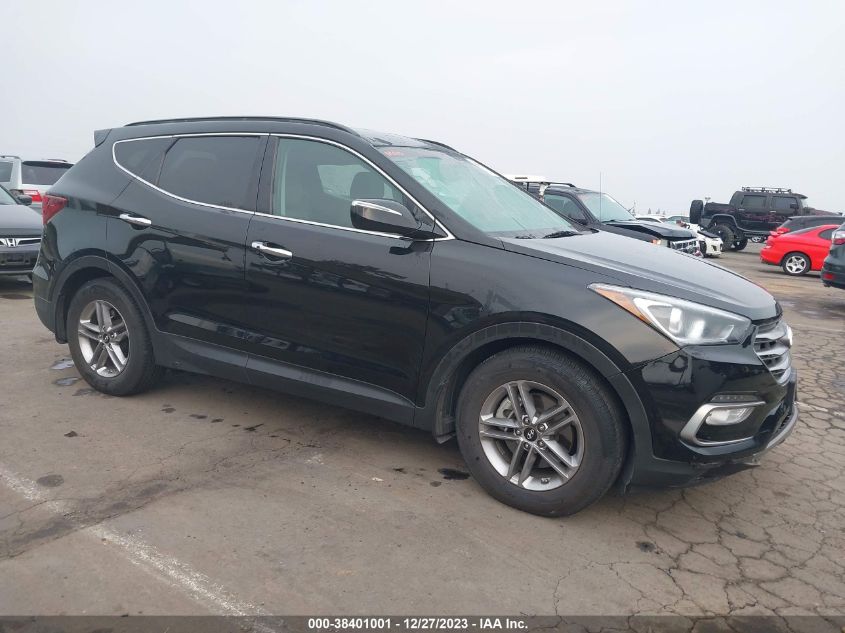 5XYZU3LB2JG529519 2018 Hyundai Santa Fe Sport 2.4L