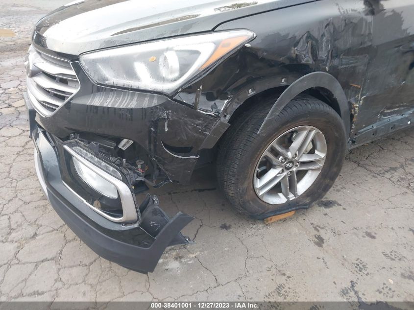 5XYZU3LB2JG529519 2018 Hyundai Santa Fe Sport 2.4L