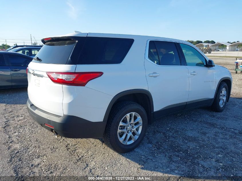 2020 Chevrolet Traverse Ls VIN: 1GNERFKW5LJ169405 Lot: 38401038