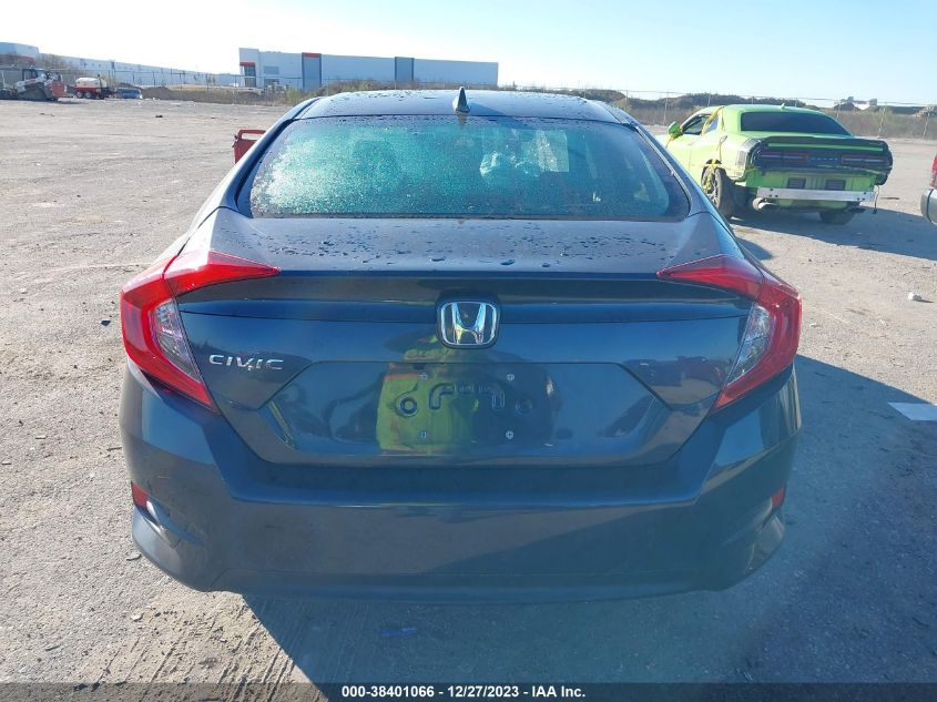 2018 Honda Civic Ex VIN: 19XFC2F78JE200103 Lot: 38401066