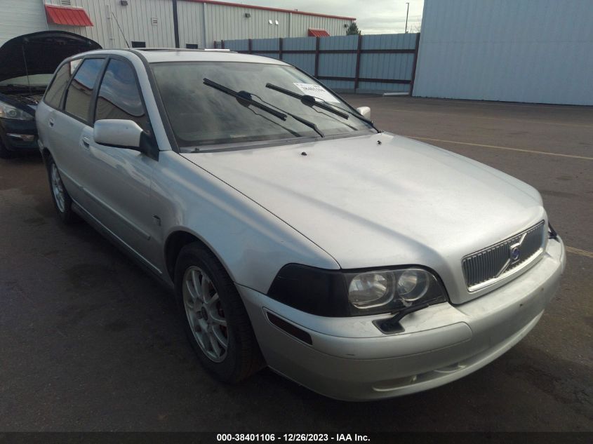 2004 Volvo V40 A/Lse VIN: YV1VW27524F064149 Lot: 38401106