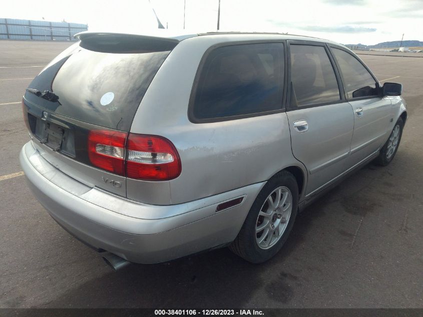 2004 Volvo V40 A/Lse VIN: YV1VW27524F064149 Lot: 38401106