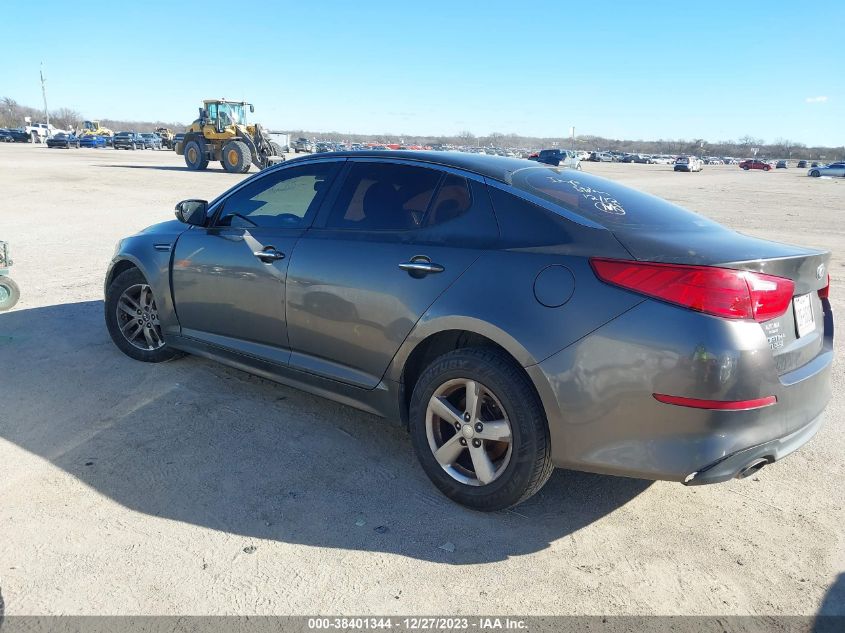 5XXGM4A7XFG379036 2015 Kia Optima Lx