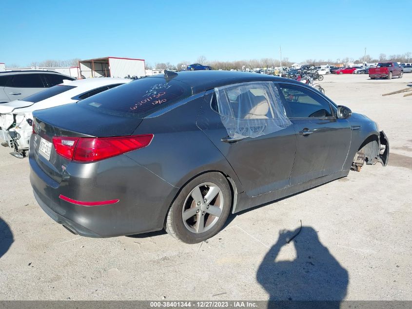 5XXGM4A7XFG379036 2015 Kia Optima Lx