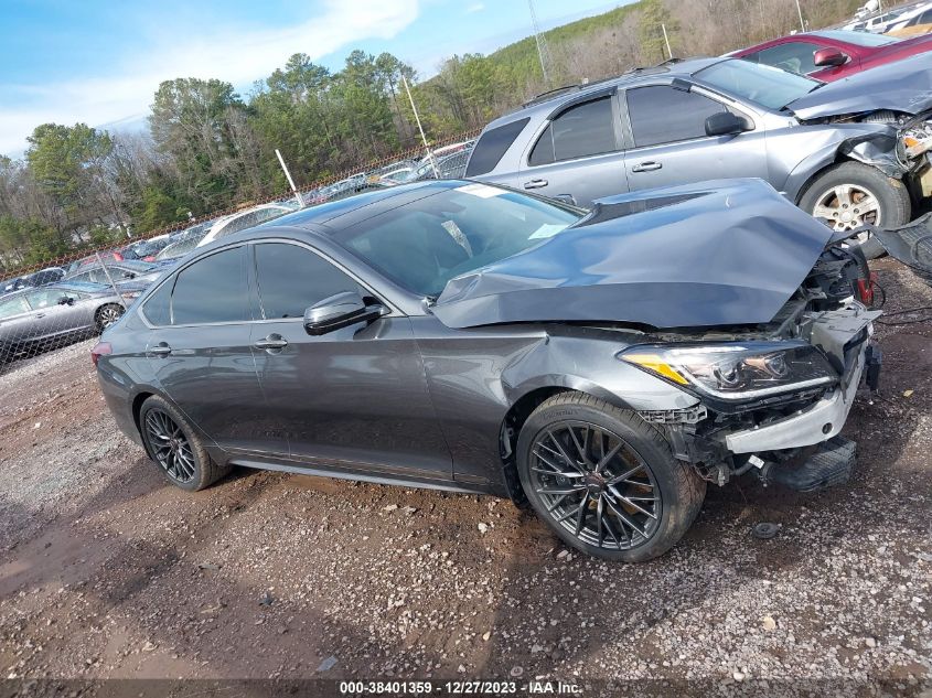 2018 Genesis G80 3.3T Sport VIN: KMHGN4JB5JU285369 Lot: 38401359