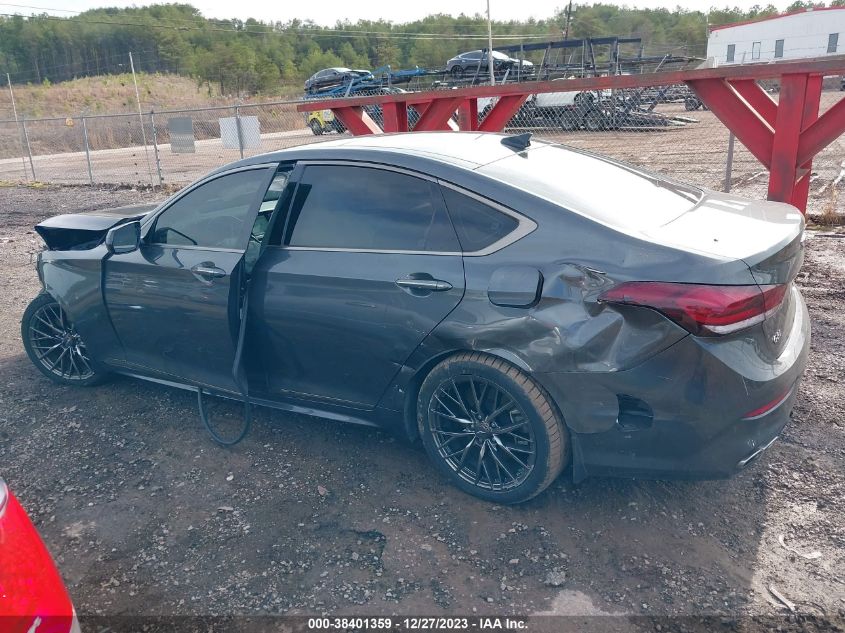 2018 Genesis G80 3.3T Sport VIN: KMHGN4JB5JU285369 Lot: 38401359