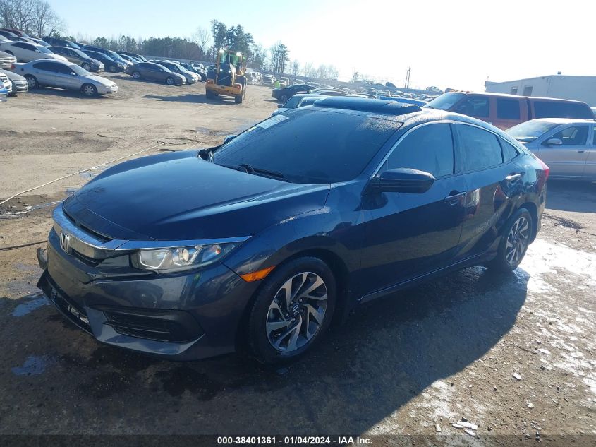 2017 Honda Civic Ex VIN: 19XFC2F79HE080001 Lot: 38401361