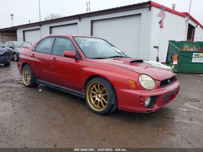 2002 Subaru Impreza Wrx VIN: JF1GD29662G521231 Lot: 40878933