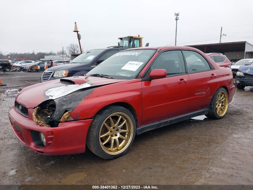 2002 Subaru Impreza Wrx VIN: JF1GD29662G521231 Lot: 40878933