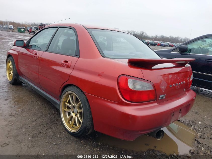 2002 Subaru Impreza Wrx VIN: JF1GD29662G521231 Lot: 40878933