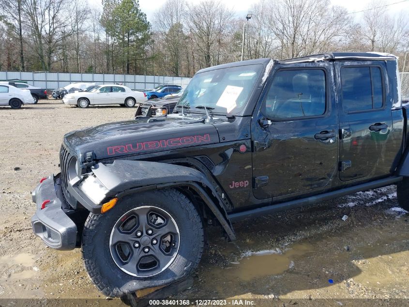 2021 Jeep Gladiator Rubicon VIN: 1C6JJTBGXML544725 Lot: 38401368