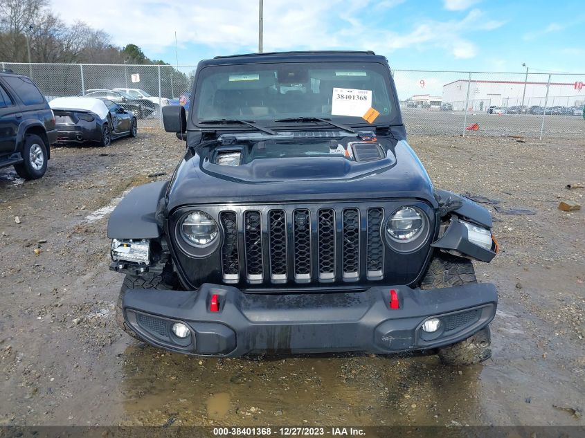 2021 Jeep Gladiator Rubicon VIN: 1C6JJTBGXML544725 Lot: 38401368