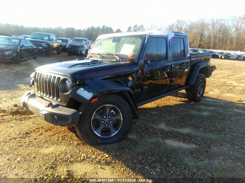 2021 Jeep Gladiator Rubicon VIN: 1C6JJTBGXML544725 Lot: 38401368