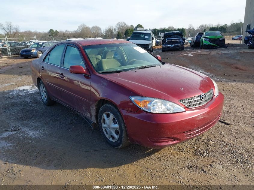 2003 Toyota Camry Le VIN: 4T1BE32K13U222498 Lot: 38401398