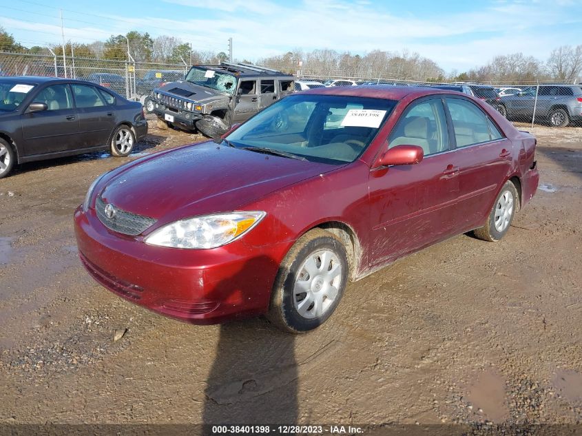 2003 Toyota Camry Le VIN: 4T1BE32K13U222498 Lot: 38401398