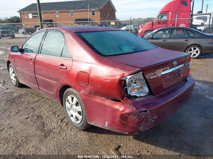 2003 Toyota Camry Le VIN: 4T1BE32K13U222498 Lot: 38401398