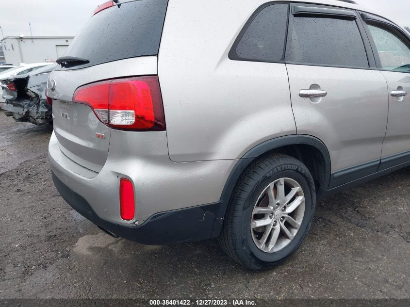 5XYKT4A69EG458681 2014 Kia Sorento Lx