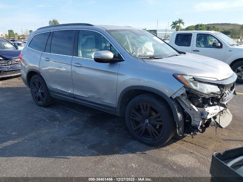 2021 Honda Pilot 2Wd Special Edition VIN: 5FNYF5H20MB028893 Lot: 38401456