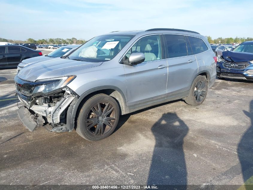 2021 Honda Pilot 2Wd Special Edition VIN: 5FNYF5H20MB028893 Lot: 38401456