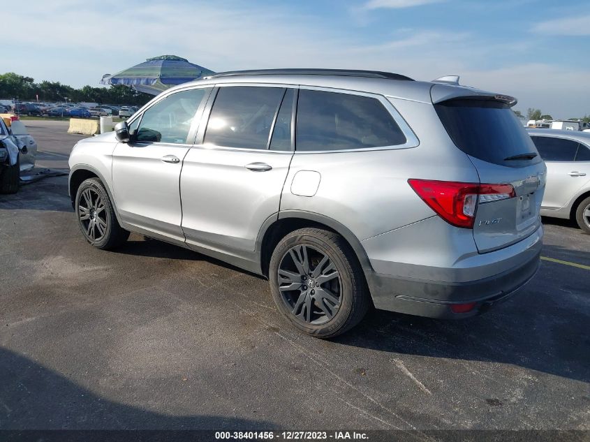 2021 Honda Pilot 2Wd Special Edition VIN: 5FNYF5H20MB028893 Lot: 38401456