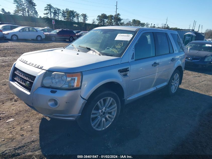 2009 Land Rover Lr2 Hse VIN: SALFT24N89H146625 Lot: 38401547