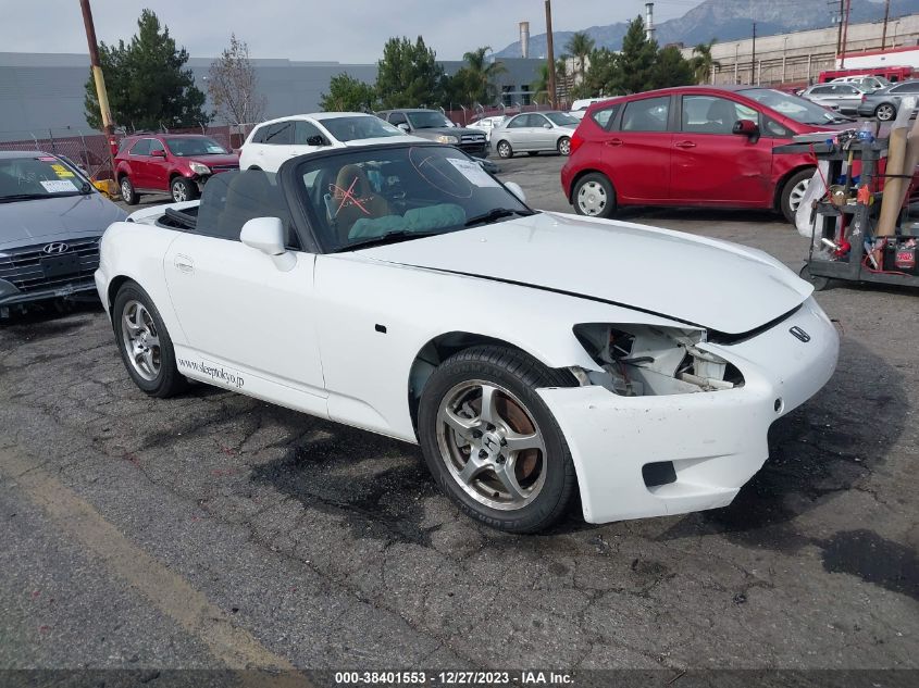 2003 Honda S2000 VIN: JHMAP11433T005105 Lot: 38401553