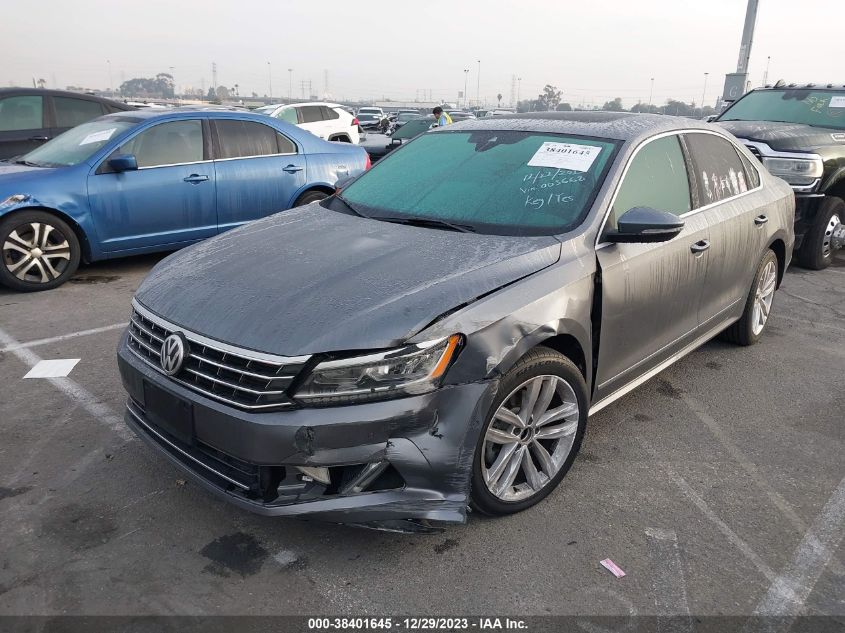 2018 Volkswagen Passat 2.0T Sel Premium VIN: 1VWCA7A34JC003668 Lot: 38401645