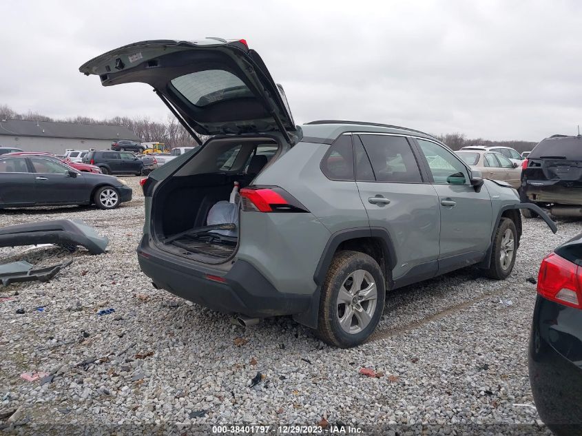 2021 Toyota Rav4 Xle Hybrid VIN: 4T3RWRFV1MU016500 Lot: 38401797