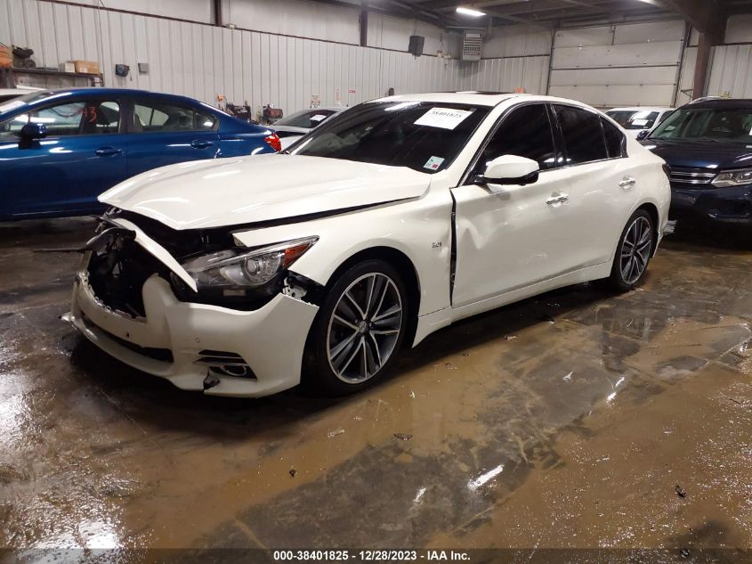 2017 Infiniti Q50 3.0T Premium VIN: JN1EV7AP0HM730641 Lot: 38401825