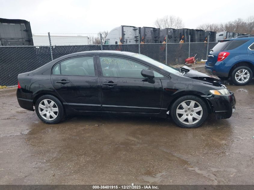 2010 Honda Civic Lx VIN: 2HGFA1F56AH528205 Lot: 38401915