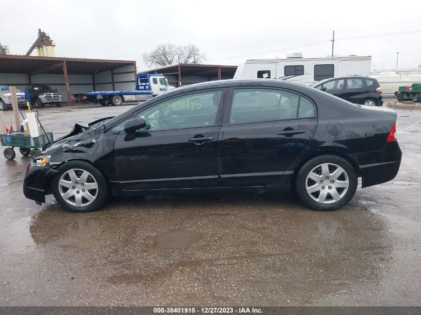 2010 Honda Civic Lx VIN: 2HGFA1F56AH528205 Lot: 38401915