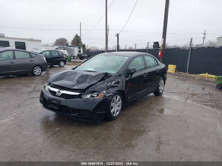 2010 Honda Civic Lx VIN: 2HGFA1F56AH528205 Lot: 38401915